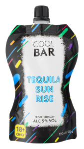 Десерт заморожений «Tequila Sunrise» з горілкою, 5% об.