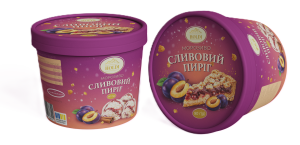 Морозиво «Сливовий пиріг»
